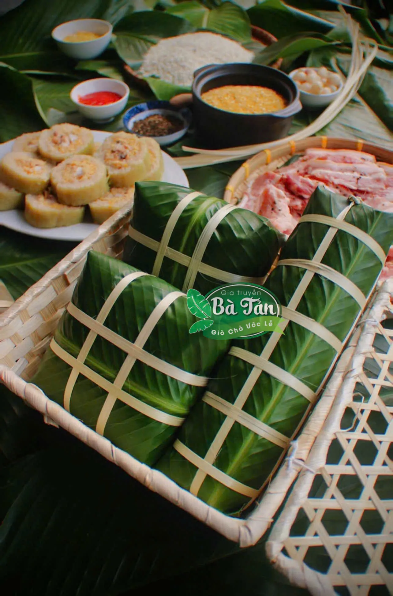 Bánh Chưng Dài (Bánh Tét)