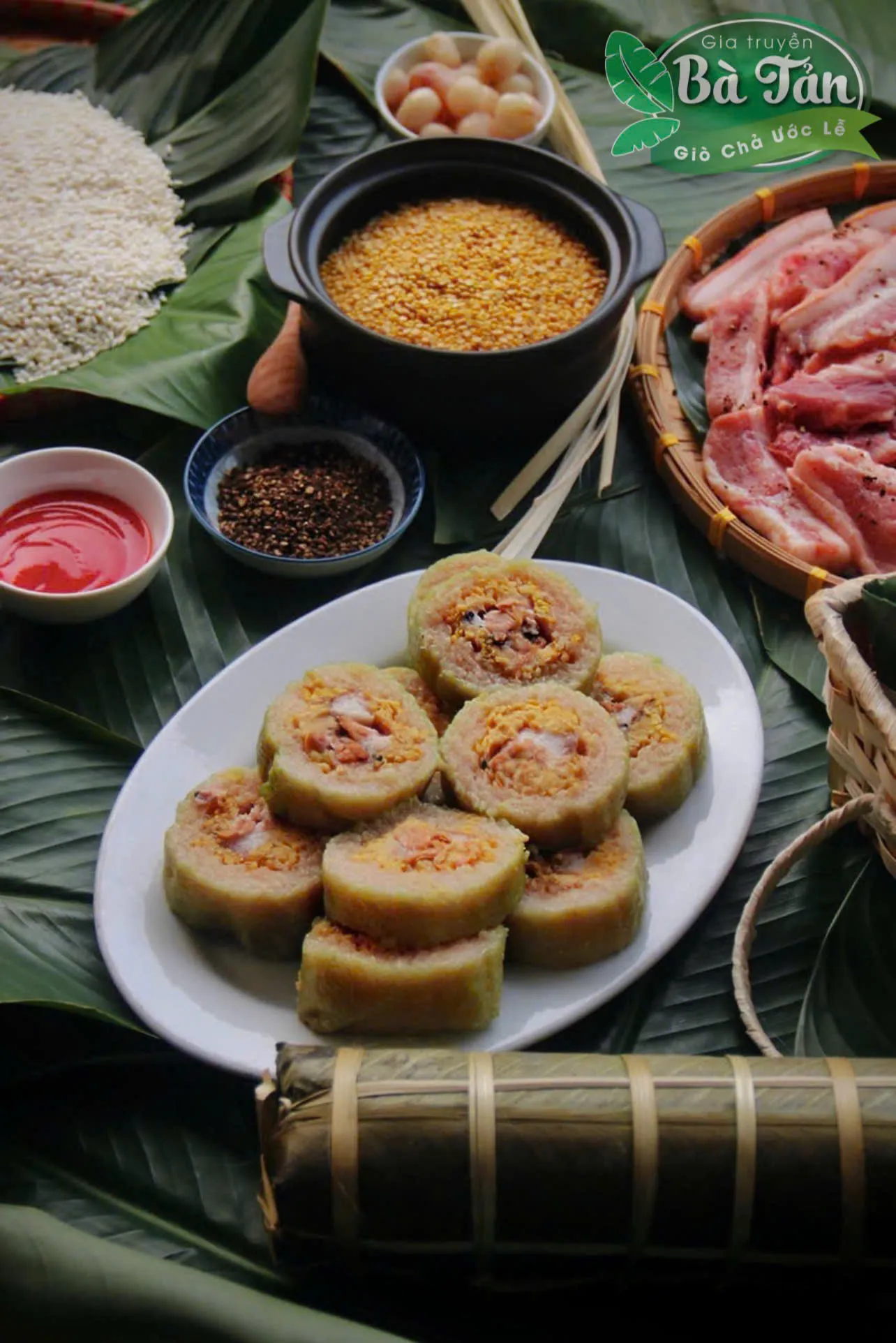 Bánh Chưng Dài (Bánh Tét)