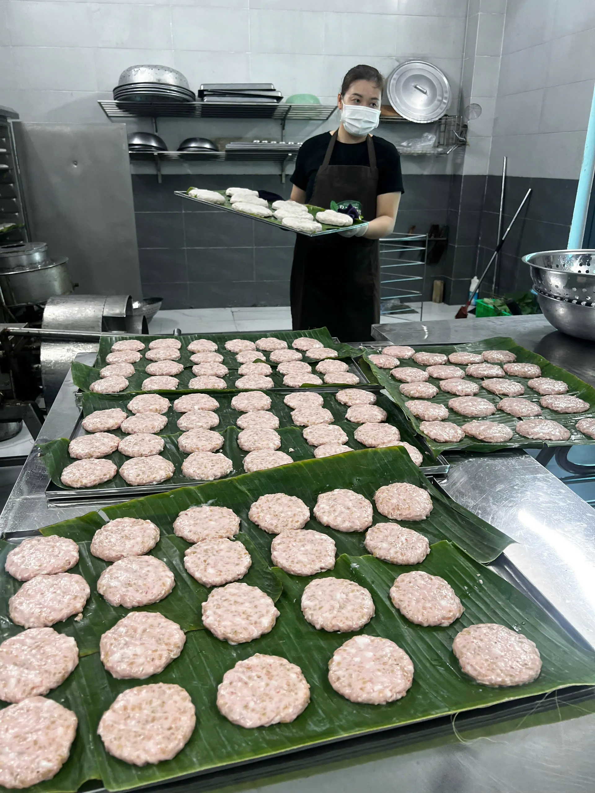 Thành phẩm Chả Cốm